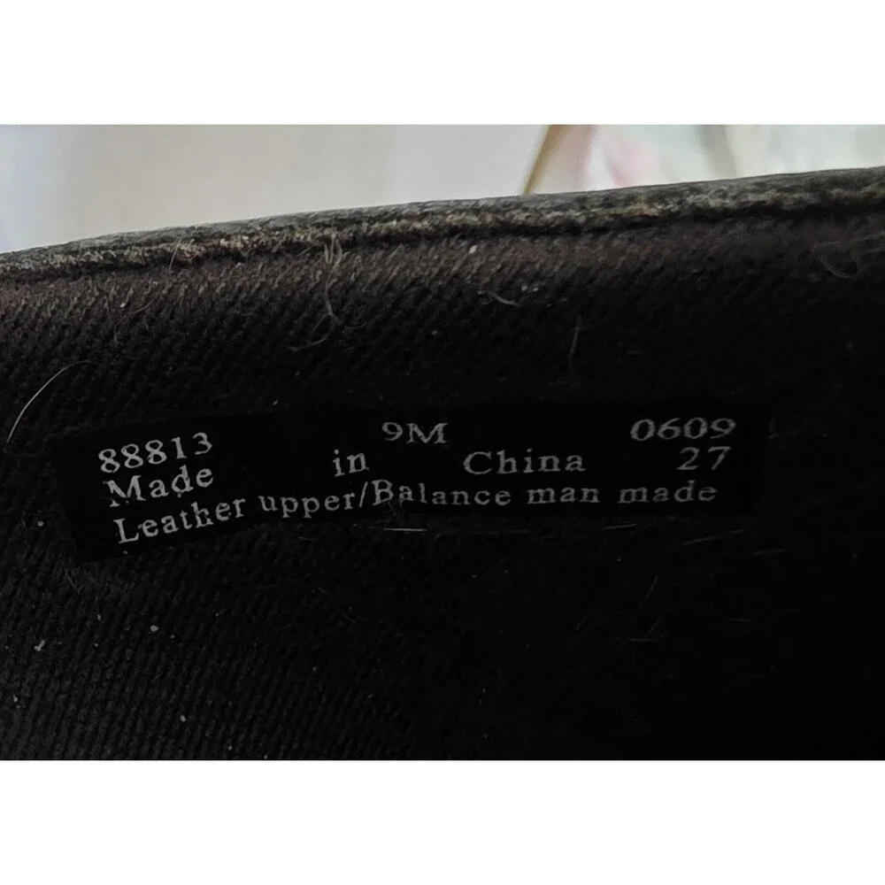 HtF AllYear Clark’s Black Leather Mules Slip On Clogs Wedge Heel Comfort Size 9M